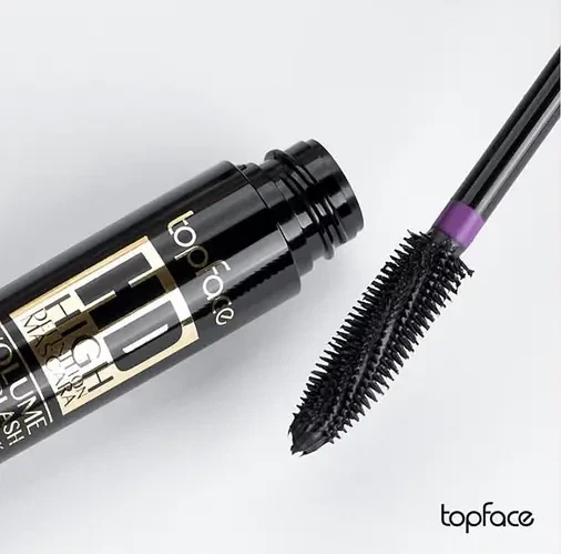 Тушь для ресниц экстра-черная TopFace High Definition Mascara PT303 для придания обьема - изображение 2