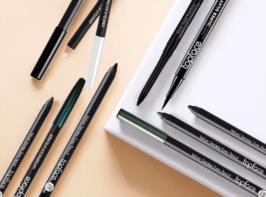 Карандаш каял для глаз черный TopFace Stylo Kajal Eyeliner PT617 №001 для прорисовки слизистой и века - Фото 2 Карандаш каял для глаз черный TopFace Stylo Kajal Eyeliner PT617 №001 для прорисовки слизистой и века - изображение 2