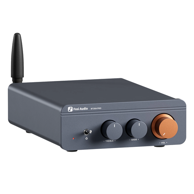 Підсилювач звуку Fosi Audio BT20A Pro blue + блок живлення 32V. Bluetooth 5.0, 2x300W - Фото 1 Підсилювач звуку Fosi Audio BT20A Pro blue + блок живлення 32V. Bluetooth 5.0, 2x300W - зображення 1