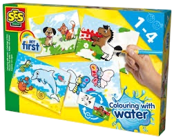 Zestaw artystyczny Ses Creative Wodne rysunki 14421S (8710341144210) - obraz 1