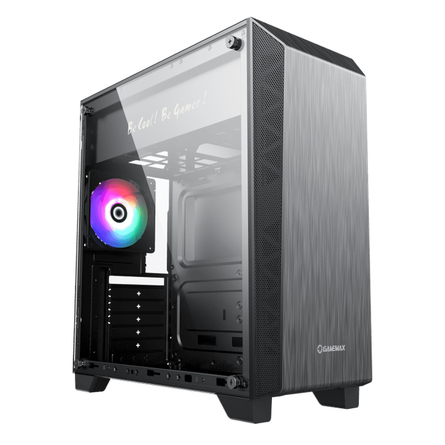 Корпус GameMax Nova N5 Black, без БЖ, Midi Tower, ATX / Micro ATX / Mini ITX, 1хUSB 3.0, 1хUSB 2.0, 1x120 мм LED, 430x200x437 мм, 0.5 мм, 4.0 кг - Фото 3 Корпус GameMax Nova N5 Black, без БЖ, Midi Tower, ATX / Micro ATX / Mini ITX, 1хUSB 3.0, 1хUSB 2.0, 1x120 мм LED, 430x200x437 мм, 0.5 мм, 4.0 кг - изображение 3