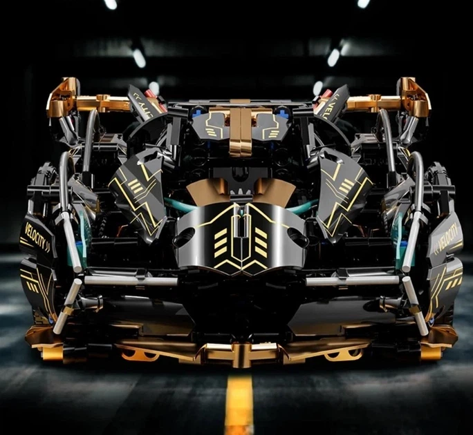 Конструктор автомобиль Lamborghini V12 Roadster Ламборгини киберпанк 783 детали 1:14 Technic 99911 - изображение 2