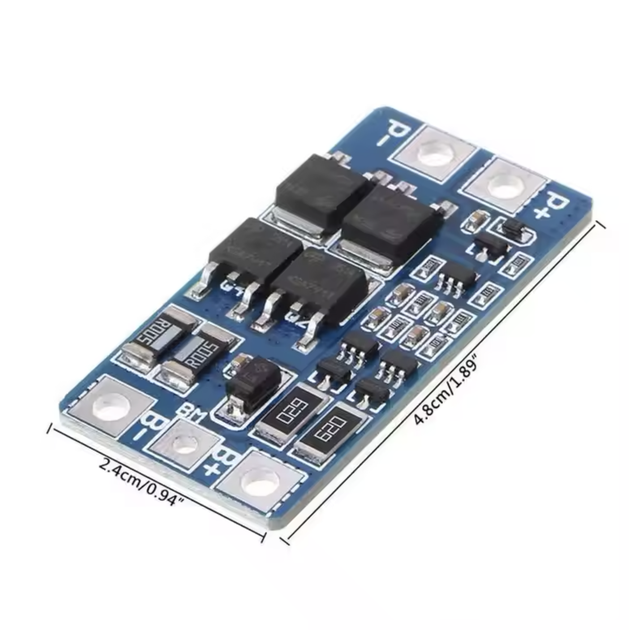 BMS контроллер заряда разряда HX-2S-JH20 10/20A Li-ion 8.4V с балансиром - изображение 3