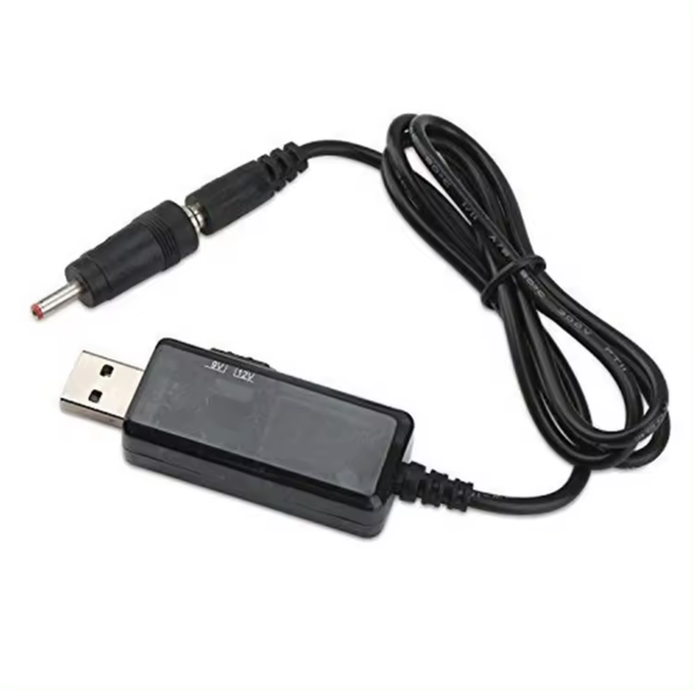Кабель инвертор повышающий на 9-12В для роутера USBx5.5x2.1 от PowerBank - Фото 6 Кабель инвертор повышающий на 9-12В для роутера USBx5.5x2.1 от PowerBank - изображение 6