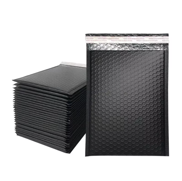 Бандерольний конверт BlackSecure D14 23×18 см 240 г/м² Чорний із захистом від вологи - зображення 3