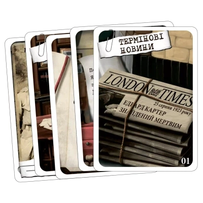 Настольная игра Geekach Games Шерлок. Смерть археолога (Sherlock: The Tomb of the Archaeologist) (GKCH078S3/GKCH077TA) - изображение 2