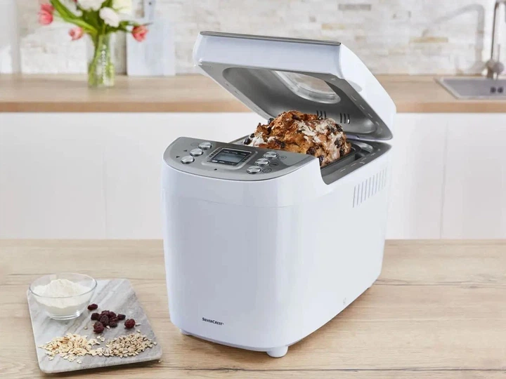 Хлебопечка SilverCrest SBB 850 E1, 850 Вт, 16 программ выпечки - Фото 6 Хлебопечка SilverCrest SBB 850 E1, 850 Вт, 16 программ выпечки - изображение 6