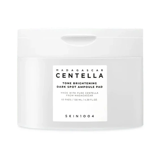 Ампульні пади для обличчя SKIN1004 Madagascar Centella Tone Brightening Dark Spot Ampoule Pad 60 падів - Фото 1 Ампульні пади для обличчя SKIN1004 Madagascar Centella Tone Brightening Dark Spot Ampoule Pad 60 падів - изображение 1