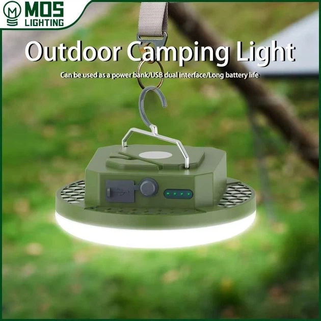 Кемпінговий/аварійний ліхтар, що перезаряджається, MOSLIGHTING MOS-13-Green -Y, з магнітним кріпленням, USB Type-C, зелений, колір свічення теплий жовтий - Фото 6 Кемпінговий/аварійний ліхтар, що перезаряджається, MOSLIGHTING MOS-13-Green -Y, з магнітним кріпленням, USB Type-C, зелений, колір свічення теплий жовтий - изображение 6