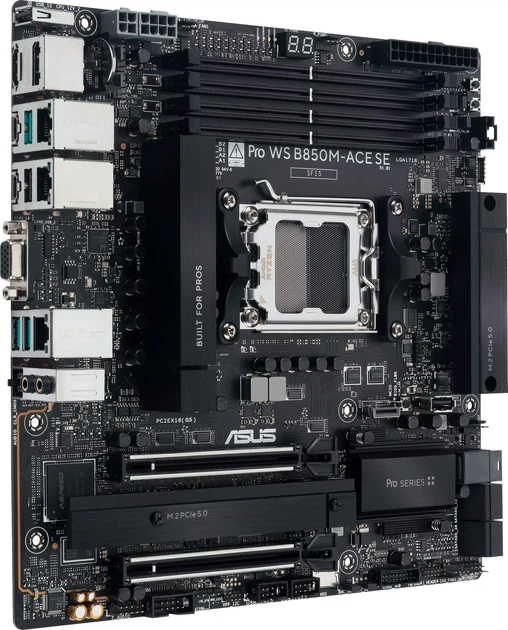 Płyta główna ASUS Pro WS B850M-ACE SE (sAM5, AMD B850, PCI-Ex16) - obraz 2