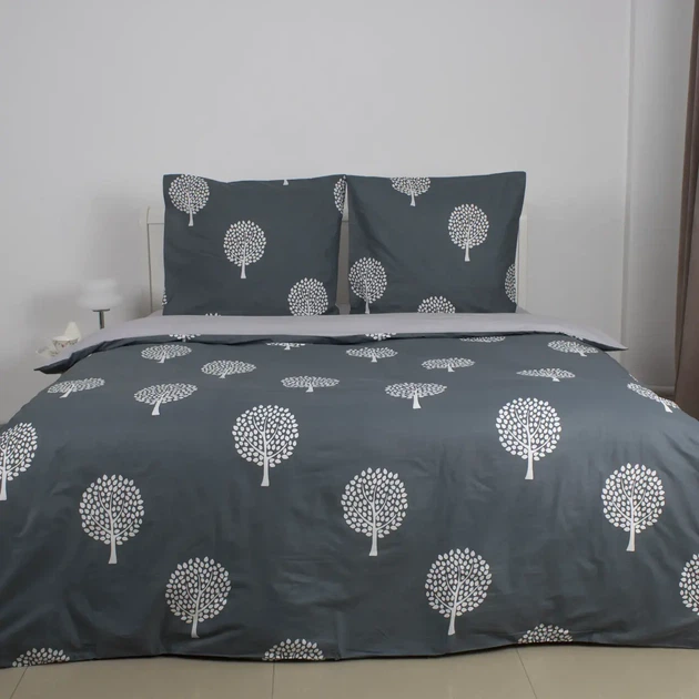 Комплект постільної білизни ТЕП "Happy Sleep" Mossy Fog, 70x70, двоспальна - Фото 3 Комплект постільної білизни ТЕП "Happy Sleep" Mossy Fog, 70x70, двоспальна - изображение 3