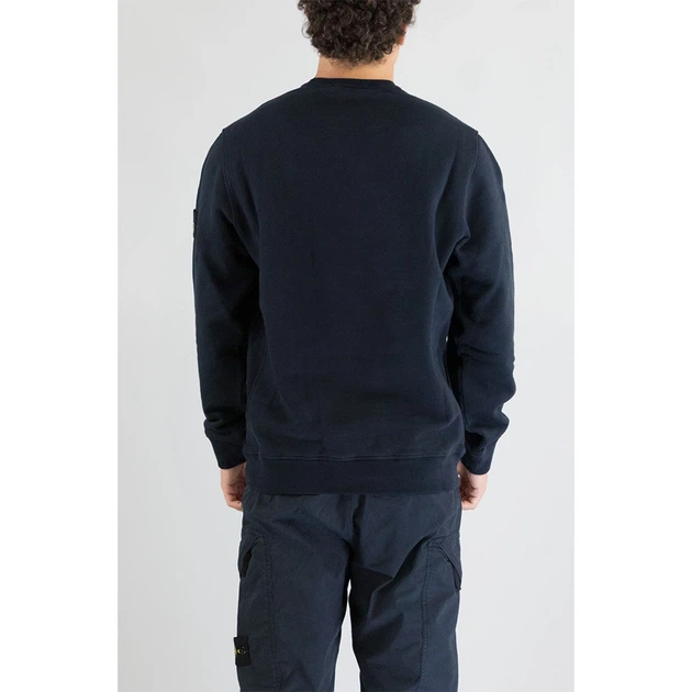 Stone Island Sweatshirt Brushed Organic Cotton Fleece Regular XL "Navy" (K2S156100028-S0A20 V0020) - Фото 3 Stone Island Sweatshirt Brushed Organic Cotton Fleece Regular XL "Navy" (K2S156100028-S0A20 V0020) - зображення 3