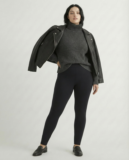 Женские трикотажные повседневные лосины Akta Casual Queen Plus Size (3XL – 5XL), чёрные, размер 3XL ( 1069_3XL ) - Фото 1 Женские трикотажные повседневные лосины Akta Casual Queen Plus Size (3XL – 5XL), чёрные, размер 3XL ( 1069_3XL ) - изображение 1