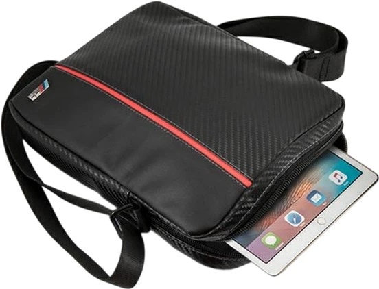 Сумка для планшета BMW Carbon & Red Stripe 10" Black (BMTB10CAPRBK) - зображення 4