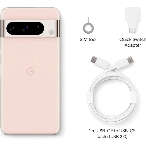 Смартфон Google Pixel 8 Pro 12/256GB Porcelain (2716923485) - Фото 5 Смартфон Google Pixel 8 Pro 12/256GB Porcelain (2716923485) - зображення 5