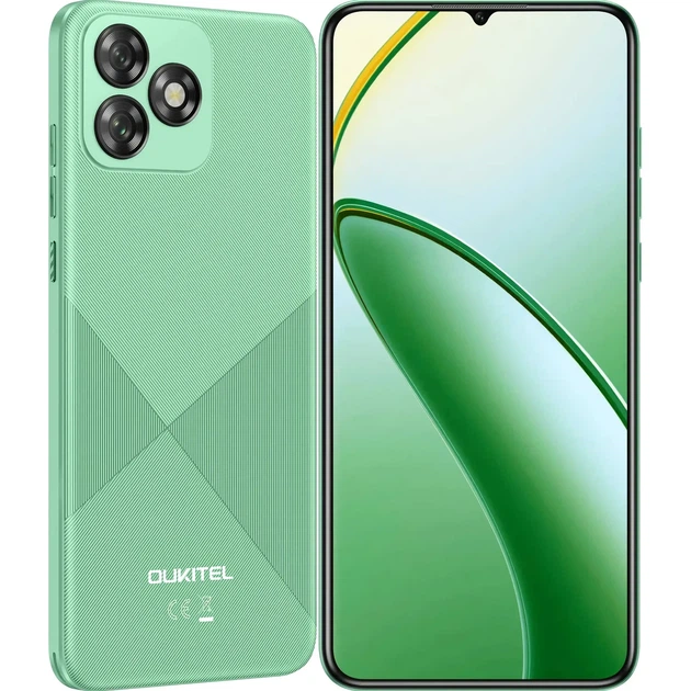 Смартфон Oukitel C53 4/64GB Green (2753128251) - Фото 2 Смартфон Oukitel C53 4/64GB Green (2753128251) - зображення 2