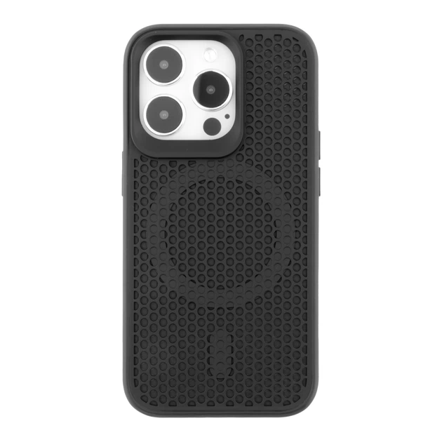 Чохол для iPhone 14 Pro AeroCool з MagSafe Black - Фото 1 Чохол для iPhone 14 Pro AeroCool з MagSafe Black - изображение 1