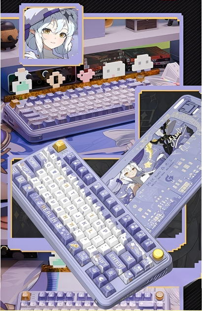Игровая клавиатура VALKYRIE MAG 75 MAX магнитная с комбинированным подключением, подсветкой, MERLIN - изображение 5