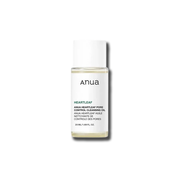 Очищуюча гідрофільна олія з екстрактом хауттюйнії ANUA Heartleaf Pore Control Cleansing Oil - 20 ml оновлений дизайн - Фото 1 Очищуюча гідрофільна олія з екстрактом хауттюйнії ANUA Heartleaf Pore Control Cleansing Oil - 20 ml оновлений дизайн - изображение 1