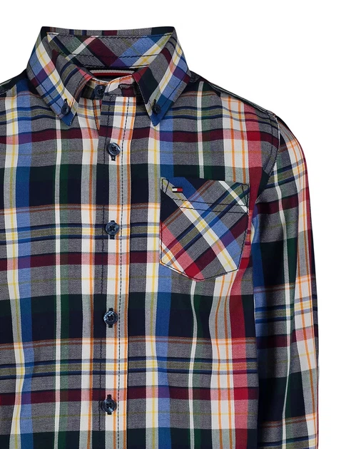 Дитяча сорочка Tommy Hilfiger 1159853441 (Різні кольори M) на зріст 127-140 см - Фото 3 Дитяча сорочка Tommy Hilfiger 1159853441 (Різні кольори M) на зріст 127-140 см - зображення 3