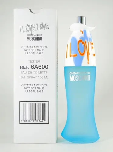 Туалетная вода для женщин Moschino Cheap and Chic I Love Love Tester 100 мл - Фото 1 Туалетная вода для женщин Moschino Cheap and Chic I Love Love Tester 100 мл - изображение 1