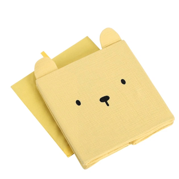 Pojemnik na zabawki Zeller Cozy Kids z uszkami muślinowy żółty 28 x 28 x 28 cm 97415 (4003368144917) - obraz 3