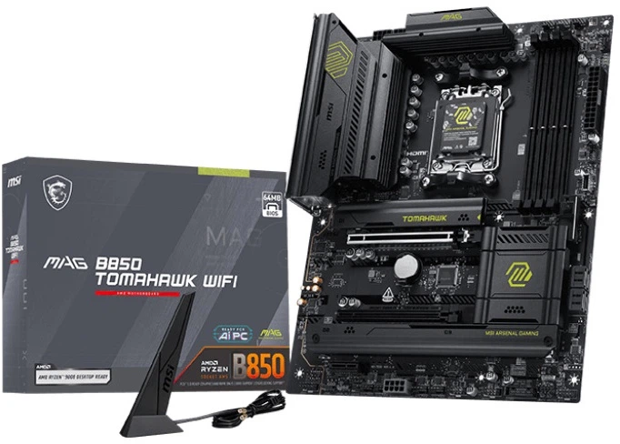 Материнська плата MSI MAG B850 Tomahawk Wi-Fi (sAM5, AMD B850, PCI-Ex16) - зображення 5