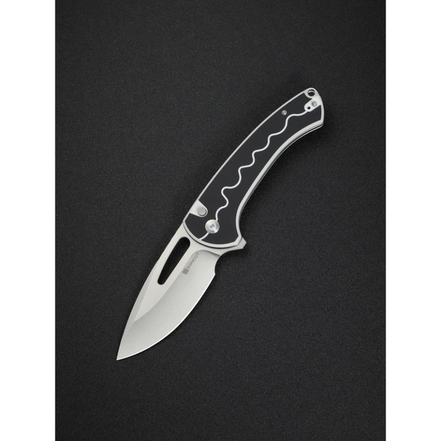 Ніж складаний Sencut Squiggy White/Black S24082A-1 - изображение 8