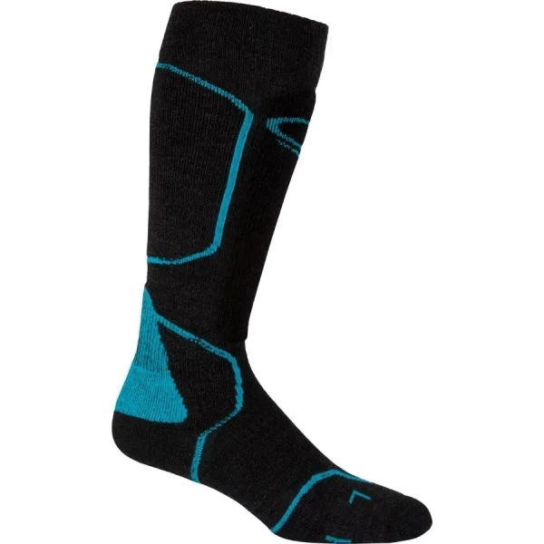 Носки Icebreaker Ski + Medium OTC Black/Turquoise S (1052-IBN 721 H70 S) - Фото 1 Носки Icebreaker Ski + Medium OTC Black/Turquoise S (1052-IBN 721 H70 S) - изображение 1