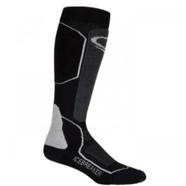 Носки Icebreaker Ski + Medium OTC Men Black/Silver S (1052-IBN 720 A73 S) - Фото 1 Носки Icebreaker Ski + Medium OTC Men Black/Silver S (1052-IBN 720 A73 S) - изображение 1