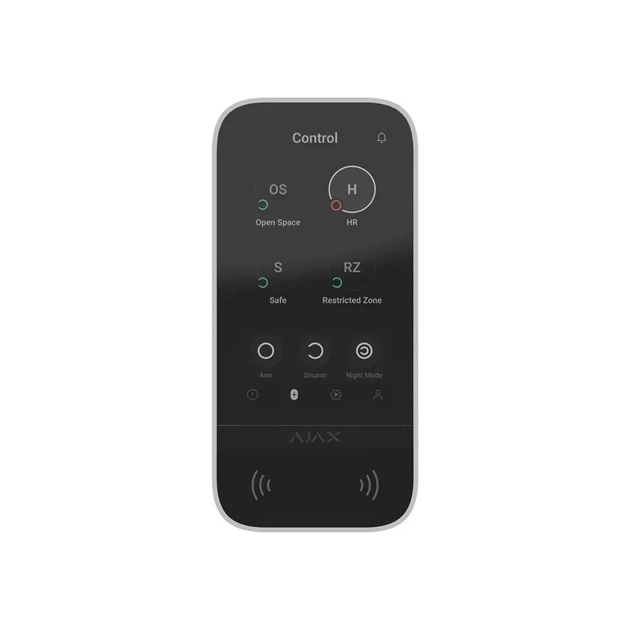 Клавиатура Ajax KeyPad TouchScreen (White) - Фото 2 Клавиатура Ajax KeyPad TouchScreen (White) - изображение 2