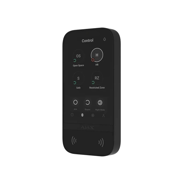 Клавиатура Ajax KeyPad TouchScreen (Black) - Фото 4 Клавиатура Ajax KeyPad TouchScreen (Black) - изображение 4