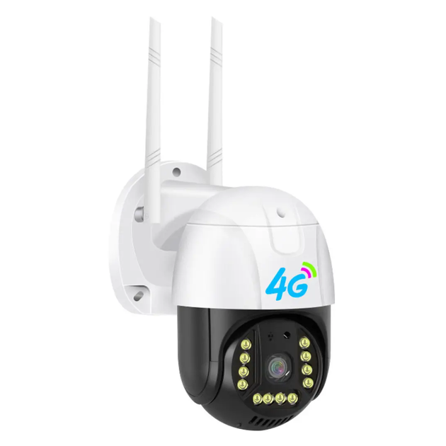 Уличная 4G камера видеонаблюдения V380 Pro с SIM картой и ночным видением - изображение 3