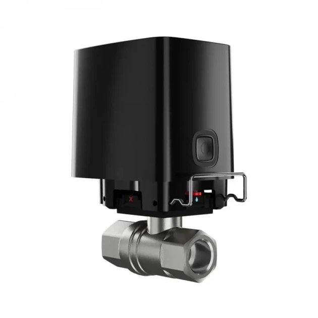 Комплект антипотоп 1/2" Ajax Hub 2, кран Ajax WaterStop, 2 датчика протечки Ajax LeaksProtect (Black) - Фото 4 Комплект антипотоп 1/2" Ajax Hub 2, кран Ajax WaterStop, 2 датчика протечки Ajax LeaksProtect (Black) - изображение 4
