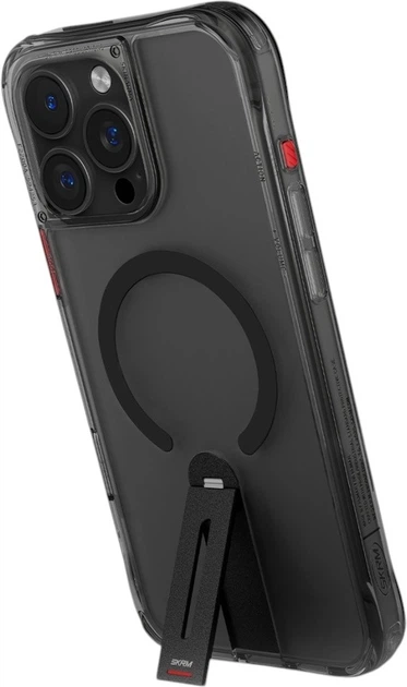 Etui SkinArma Helix Magnetic Charging 360 Rotating Stand do Apple iPhone 16 Pro Black (8886461247176) - obraz 4
