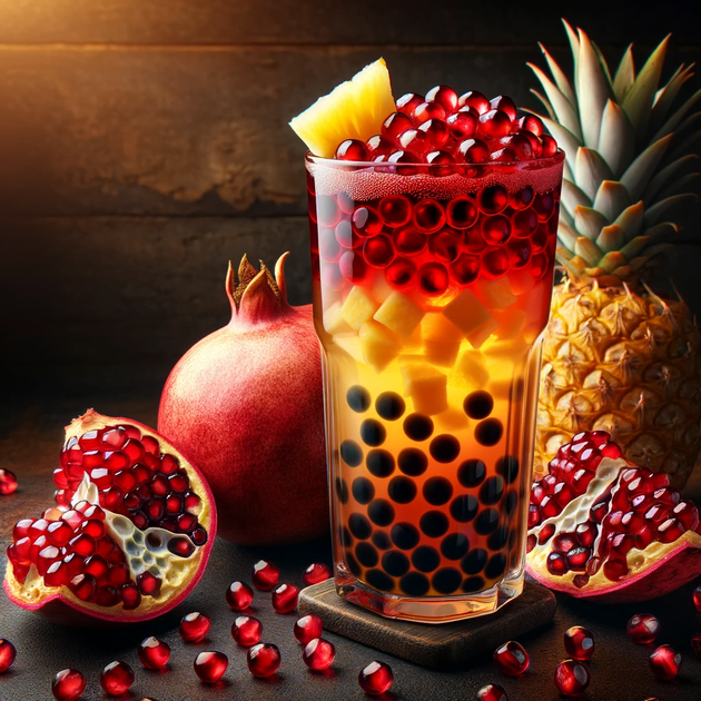 Bubble tea Перлини Гранат 3.2 кг TM Bobo4T - зображення 3