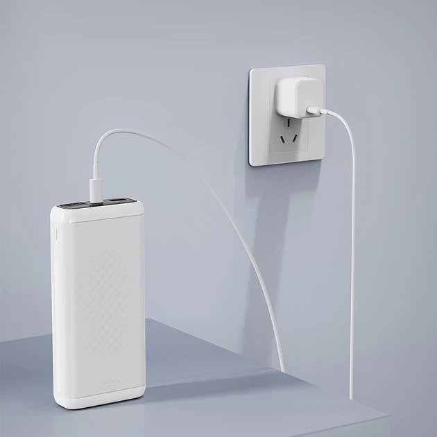 УМБ XO PB309 20000mAh 22.5W White (PB309.white) - изображение 3