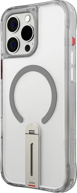 Etui SkinArma Helix Magnetic Charging 360 Rotating Stand do Apple iPhone 16 Pro Titanium (8886461247183) - obraz 2