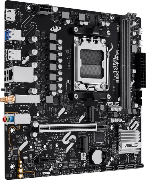 Płyta główna Asus PRIME B850M-F WIFI (sAM5, AMD B850, PCI-Ex16) - obraz 2