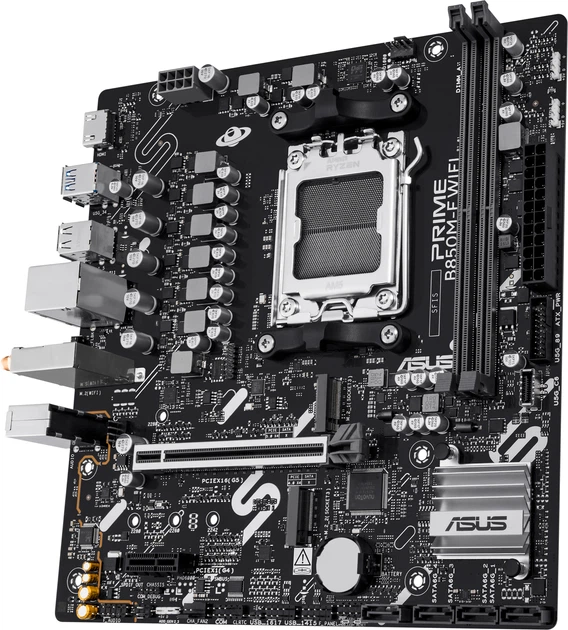 Płyta główna Asus PRIME B850M-F WIFI (sAM5, AMD B850, PCI-Ex16) - obraz 4