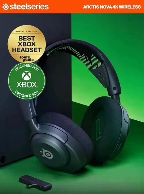 Наушники SteelSeries Arctis Nova 4x wireless Black - изображение 11