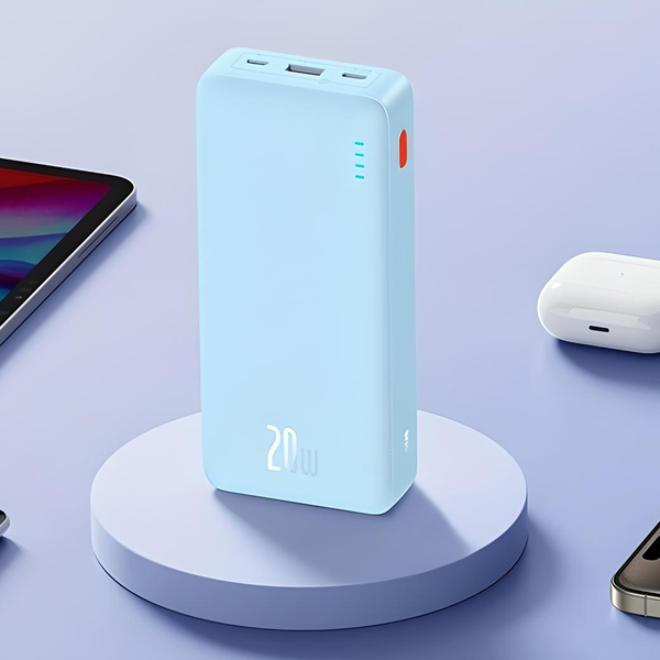 Зовнішній акумулятор Baseus Airpow Fast Charge Power Bank 10000mAh 20W Galaxy Blue (P10022801313-00) - Фото 10 Зовнішній акумулятор Baseus Airpow Fast Charge Power Bank 10000mAh 20W Galaxy Blue (P10022801313-00) - изображение 10