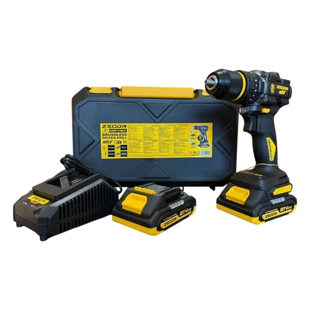 Шуруповерт ZEGOR CDPP-21BLH - зображення 6