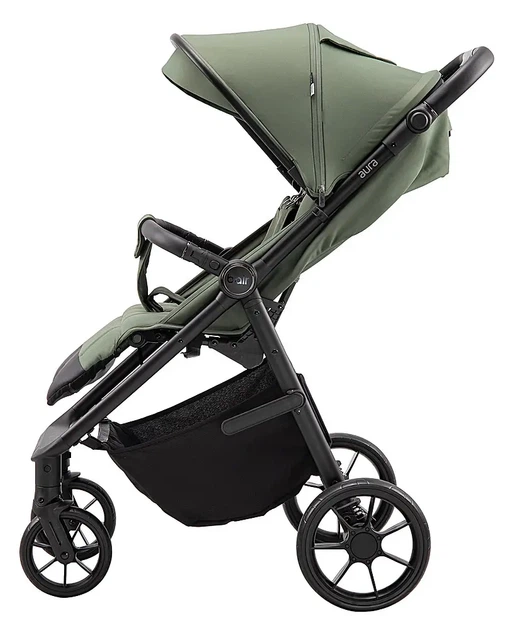 Коляска прогулянкова Bair Aura BA-04 forest green - Фото 7 Коляска прогулянкова Bair Aura BA-04 forest green - зображення 7