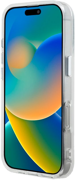 Etui Karl Lagerfeld IML Aquarelle Karl & Choupette & Logo do iPhone 16 White (3666339464929) - obraz 5