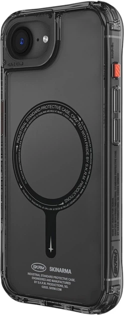 Etui SkinArma Saido MagSafe do Apple iPhone 16e Black (8886461247725) - obraz 2