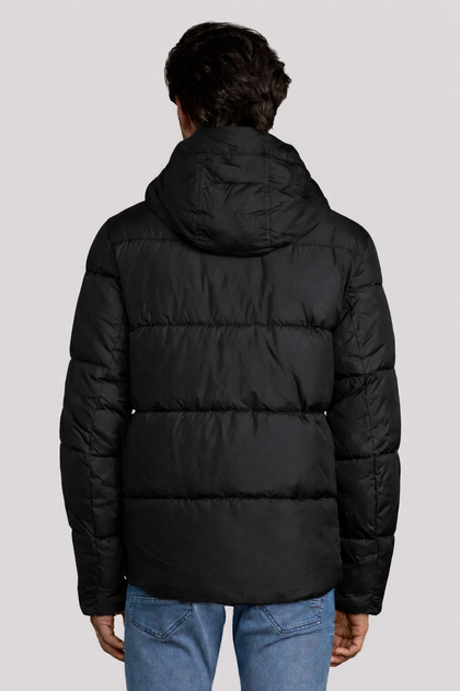 Зимова куртка Пуффер Tom Tailor Чоловічий Чорний (1039770 black L) - зображення 3
