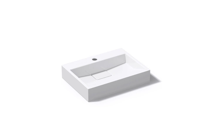 Умывальник VBI Este подвесной 50x38 см 1/O white VBI-019901 - изображение 4