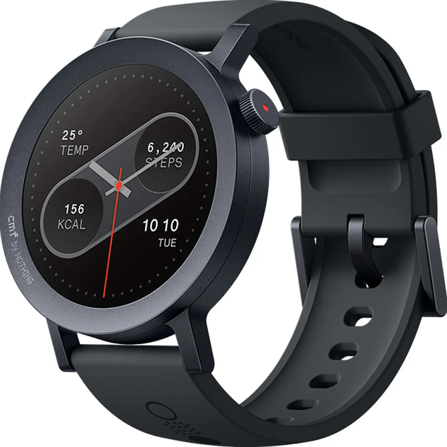 Смарт-часы CMF by Nothing Watch Pro 2 Dark Grey Flat Bezel with Black Liquid Silicon Strap - изображение 4