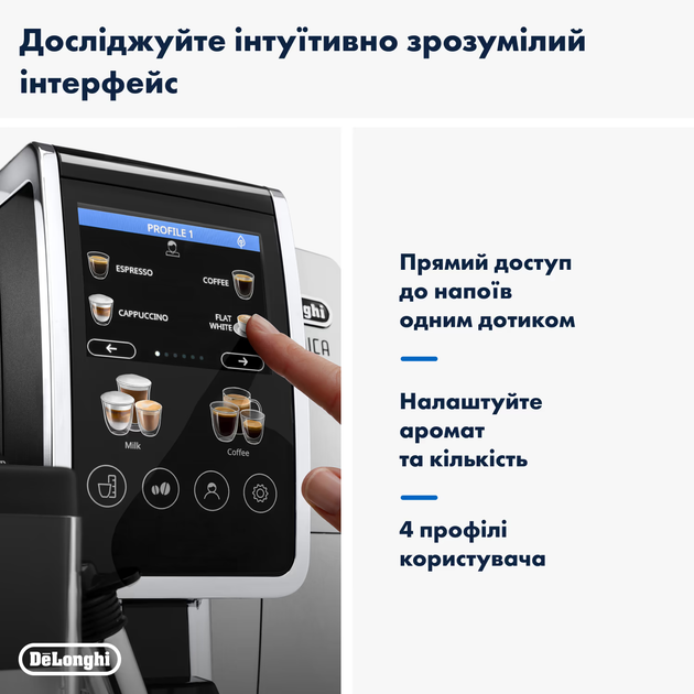 Кофемашина Delonghi Dinamica Plus ECAM 380.85.SB Б/У - изображение 8